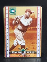 Cooperstown Collection Babe Ruth Metal card  No.