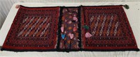 Mid-century Afghan saddlebag rug