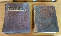 1883 & 1890 Holy Bibles
