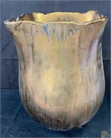 Larry Lubow luster ceramic vase