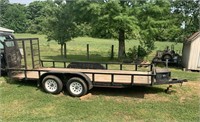 Trailer with Ramp