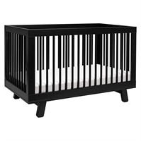 Babyletto Hudson 3-in-1 Convertible Crib, Black
