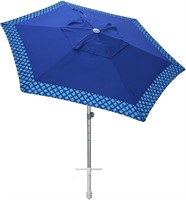 AMMSUN 8ft Umbrella Navy