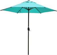 Abba Patio 9ft Patio Umbrella Outdoor, Turquoise