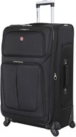 SwissGear Sion Softside Luggage, Black