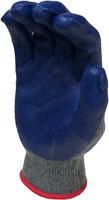 Latex Dipped Work Gloves, 10-Pairs, 2 Packs, Blue