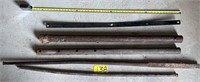 Spud bars, pipe, & steel