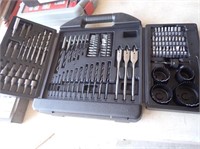 B&D Drill Bits, Driver & Hole Saw In Case