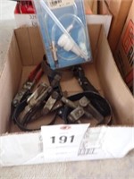 Box w/(3) Oil Wrenches, (2) Gear Pullers,