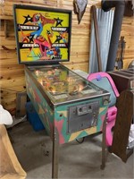 Vintage Starburst Pinball Machine
