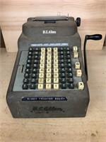 Vintage RC ALLEN Visomatic Manual Adding Machine.