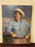Giclee on Canvas of Ronald Reagan by Andy Thomas