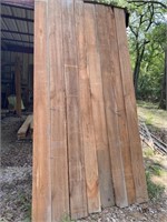 85 Feet of Lumber - (maybe mahogany)
