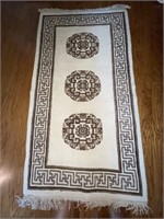 Chinese textured pile rug