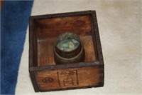 Old Chinese wood box
