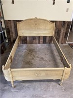 Nice Wooden Vintage Double Bed
