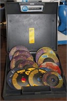 (14) Grinding Wheels With Case