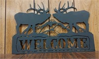 Beautiful Metal Welcome Sign, Donated by IronTown