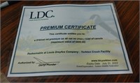 LDC Premium Certificate $400 Trucking Voucher