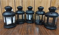 5 Candle Lanterns Center Pieces