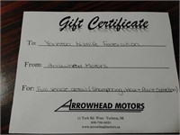 Full Vehicle Detail Gift Card @ Arrowhead Motors