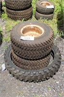 (3) Assorted Tires