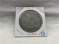 1878 UNITED STATES SILVER TRADE DOLLAR