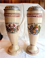 Two German Beer Steins