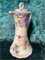 EARLY HAND PAINTED MADE IN JAPAN PITCHER