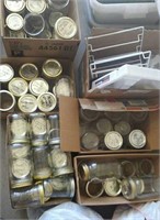 (6) Boxes of Jars