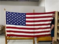 LARGE USA COTTON FLAG 50 STARS