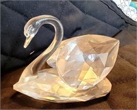 Swarovski Crystal Swan