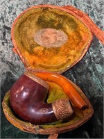 VERY EARLY FRENCH G.S.H BRIAR SMOKING PIPE