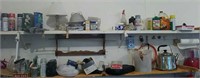 Contents of Garage Shelf-