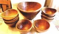Wooden Teak Bowls