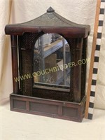 World Market pagoda style mirror shelf