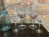 St Nicholas Square Goblets & liquor glasses