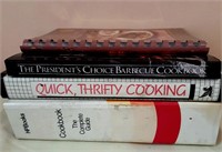 Lot of 4 cookbooks