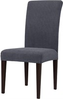 Jacquard Stretch Slipcovers, 4 dining chairs- READ