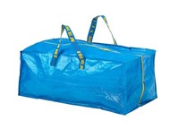 PACK OF 4 FRAKTA Storage bags, blue20 gallon, 76l