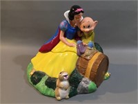Snow White & Dopey Cookie Jar -Treasure Craft