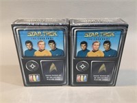 Star Trek Playing Cards -2 Sets -Sealed