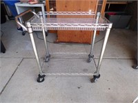 STAINLESS STEEL CART 30 X 18 X 32