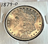 1879 o Better Date Crisp BU Grade PL Morgan Dollar