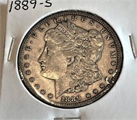 1889 s Better Date Morgan Silver Dollar