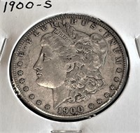 1900 s Better Date Morgan Silver Dollar