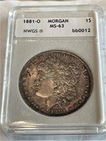 1881 o Better Date Morgan SIlver Dollar BU Grade