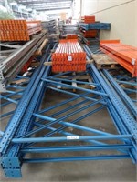 3 Bays Cliplock 6.5m Pallet Racking