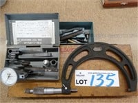 Outside Micrometer, Dial Indicator & Accessories