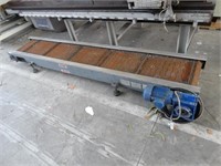 Steel Plate Chip Conveyor 3000x400mm